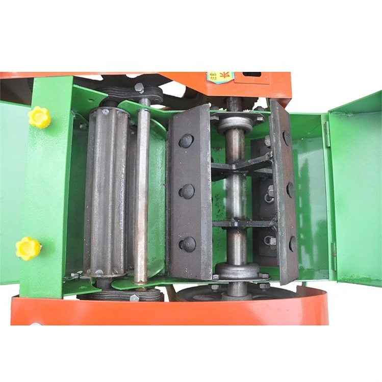 Silage chaff cutter straw crusher