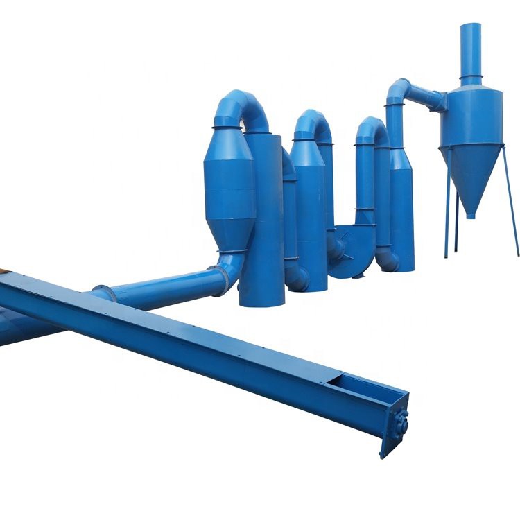 Sušička dřevěných pilin