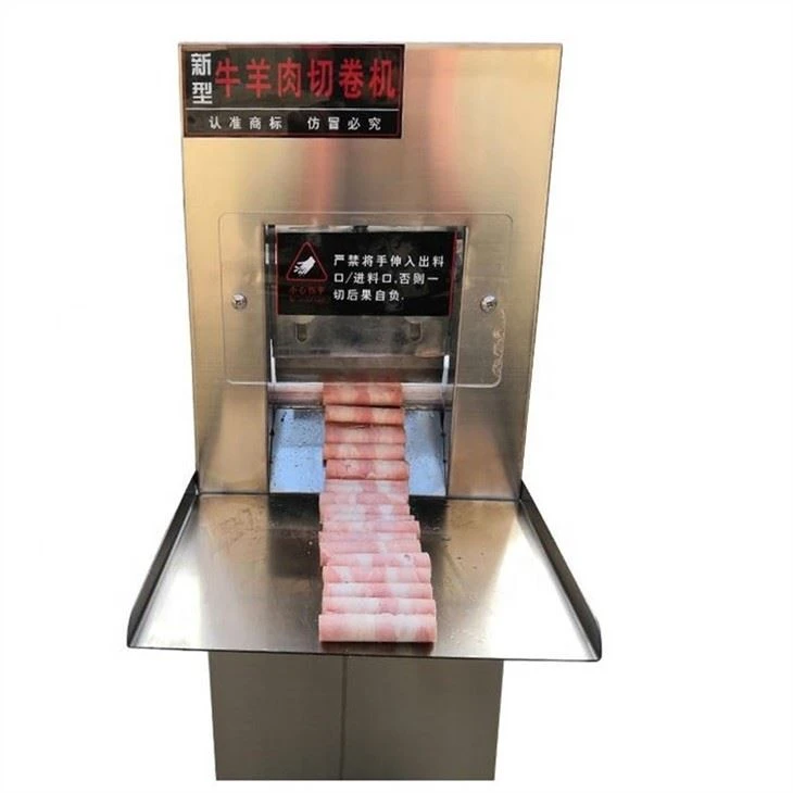 Beef Roll Slices Cutting Machine