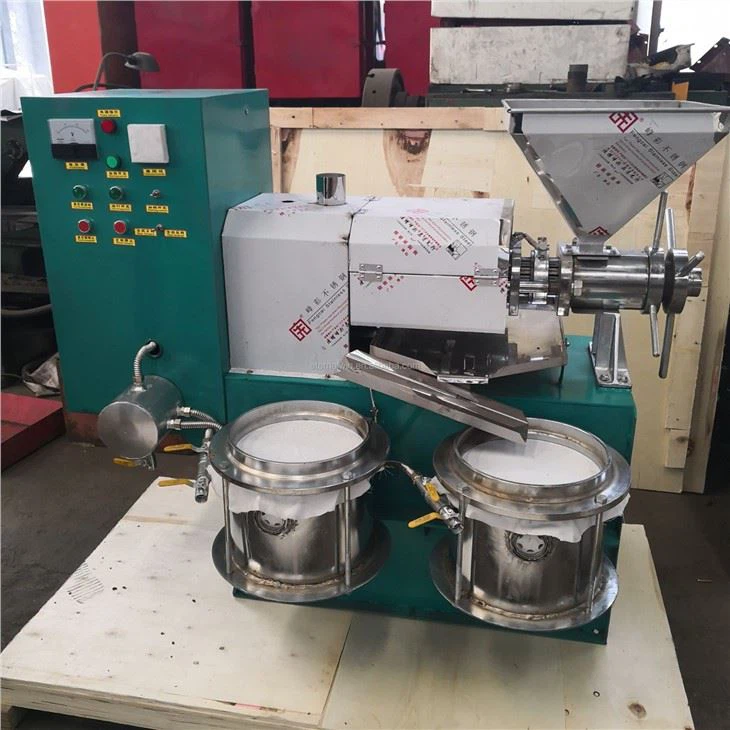 Cold And Hot Peanut Coconut Oil Press Machine