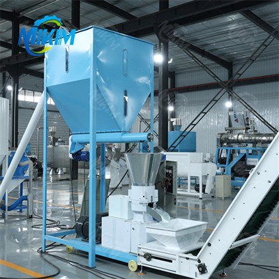 Poultry feed production line