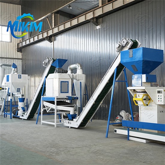 Chicken feed pellet production line Chicken feed pellet production line